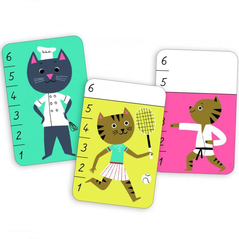 Bata Miaou Juego De Cartas - Djeco - Imagen 2