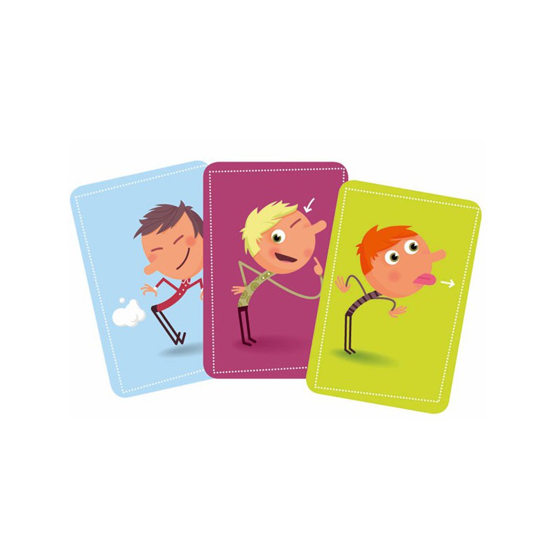 Tip Top Clap Juego de Cartas - Djeco - Imagen 2