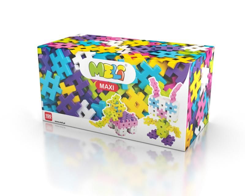 Meli Maxi Pastel 100 pzas