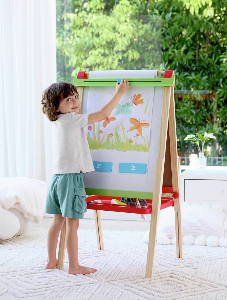 Pizarra Caballete Pequeños Artistas - Hape - Imagen 5