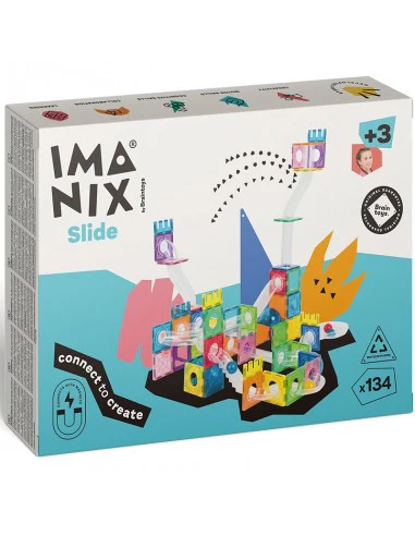 Pista Tobogan 134 pzas - Juego de Construccion - Imanix