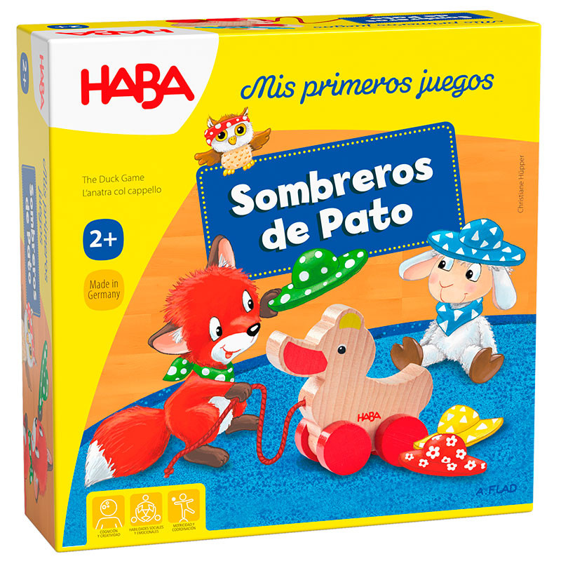 mis-primeros-juegos-sombreros-de-pato-juego-de-observacion-para-1-4-jugadores mis-primeros-juegos-sombreros-de-pato-juego-de-observacion-para-1-4-jugadores