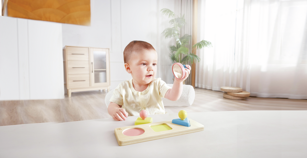 Encajable Con Espejos Montessori - Hape - Imagen 3