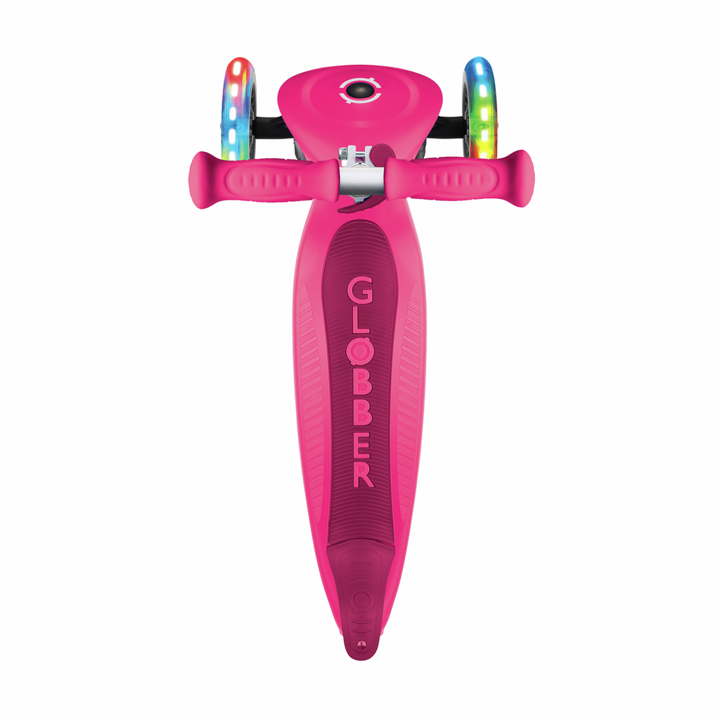 Patinete Primo Luces Rosa - Globber - Imagen 4