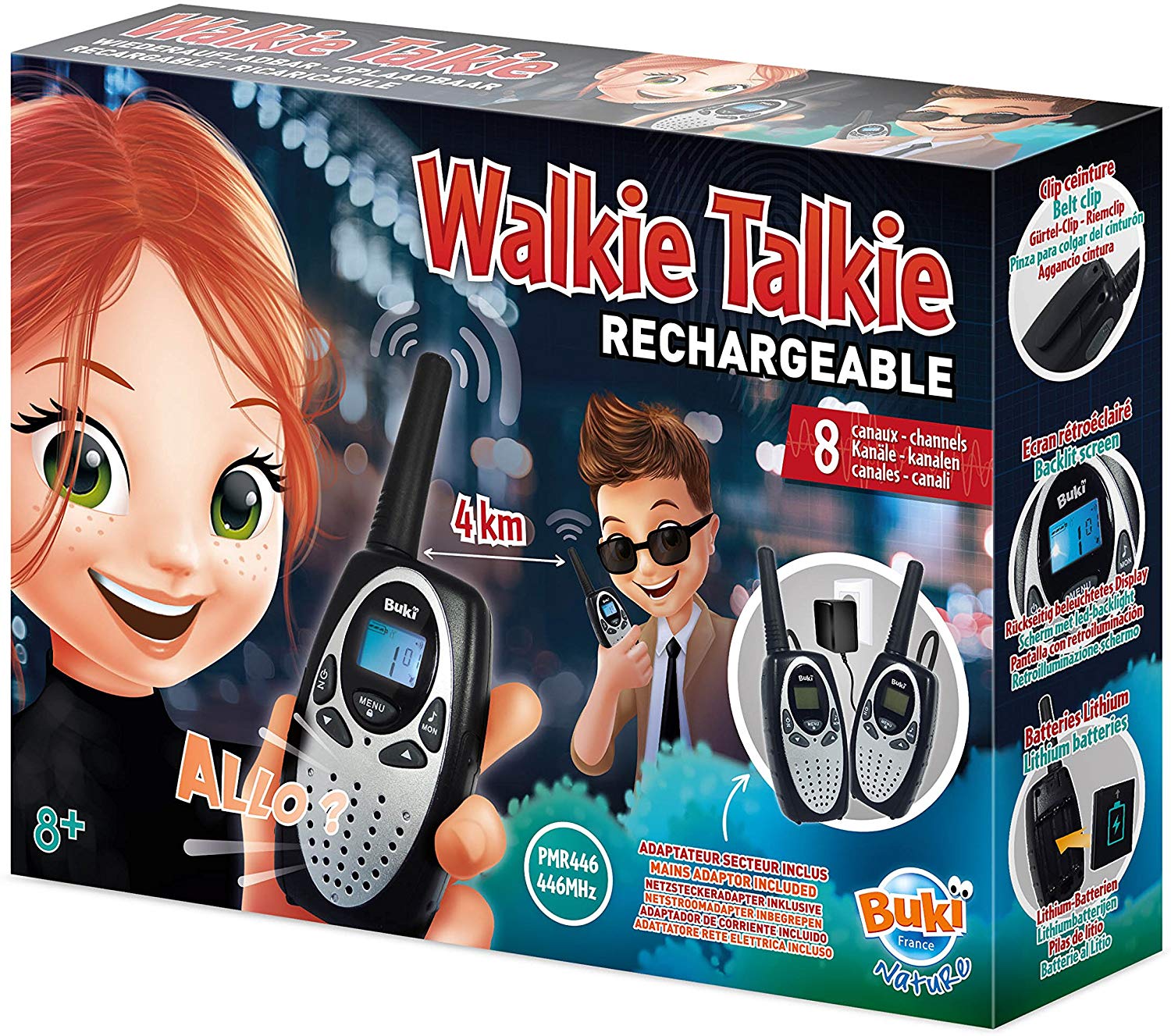 Walkie Talkie Recargable
