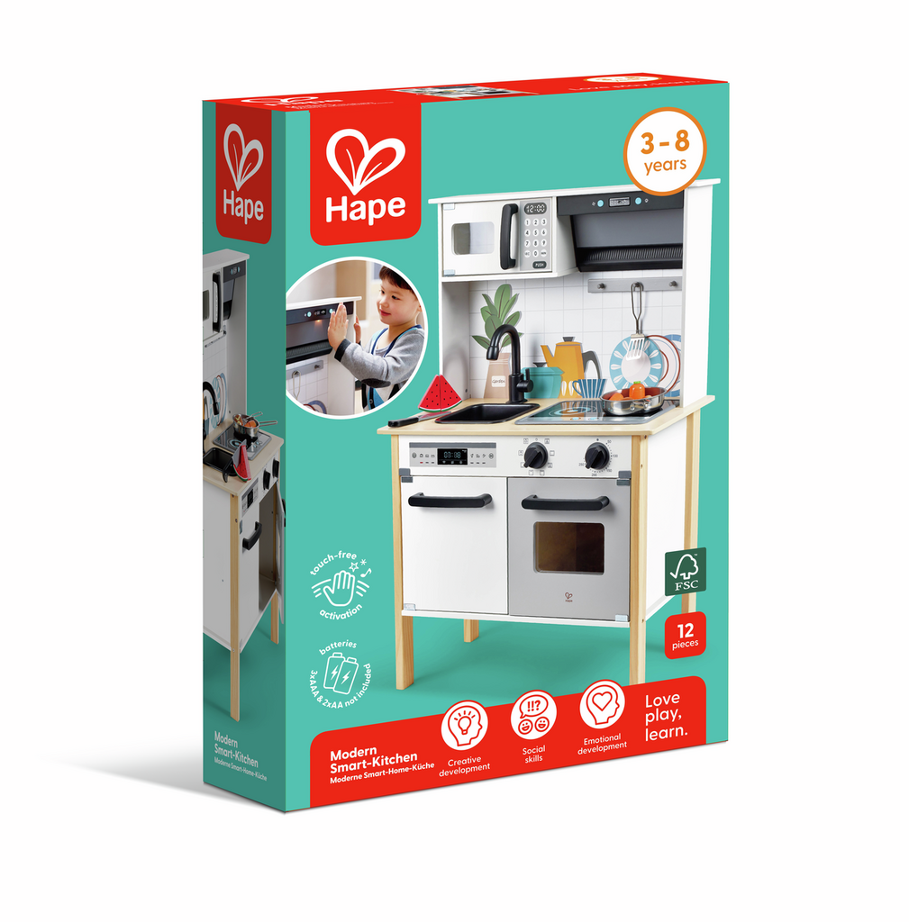 Cocina Inteligente Moderna - Cocinita de juguete - Hape - Imagen 6