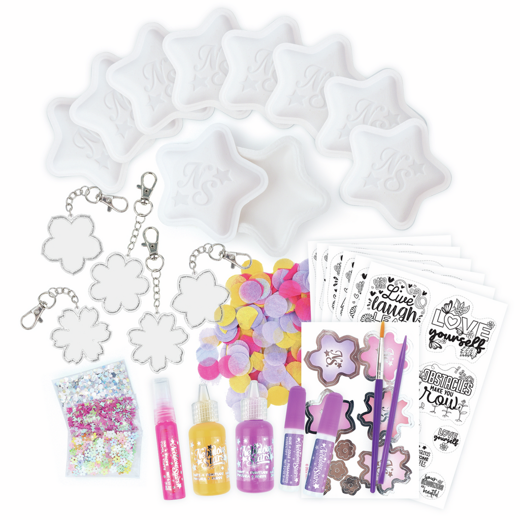 Crea Estrellas Fugaces Llaveros De Flores. Complemento - Nebulous Stars - Imagen 2