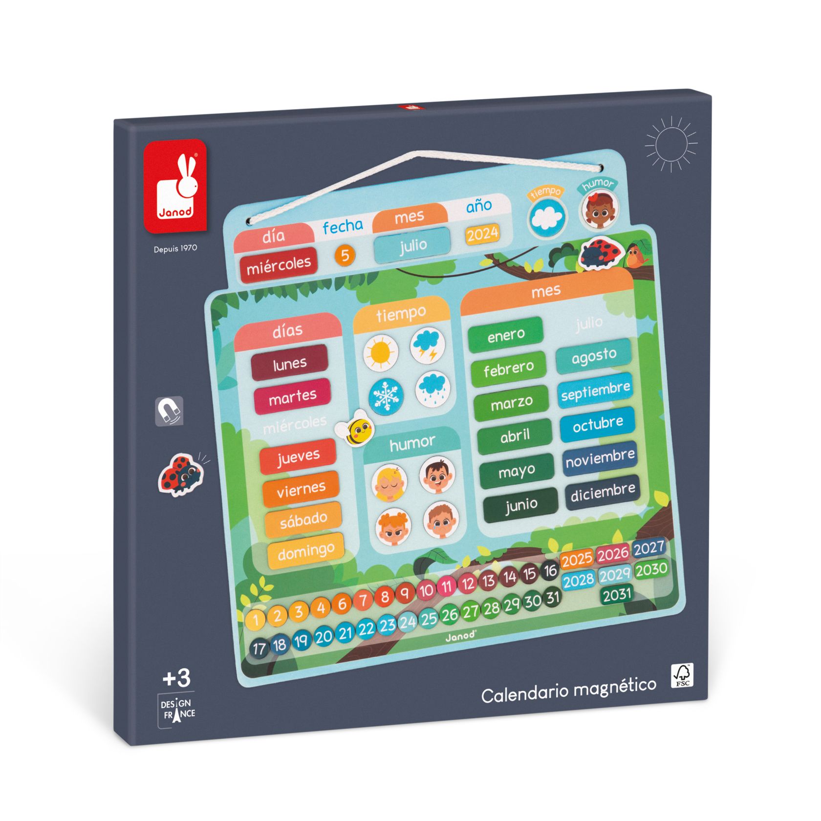 Calendario Magnetico - Janod