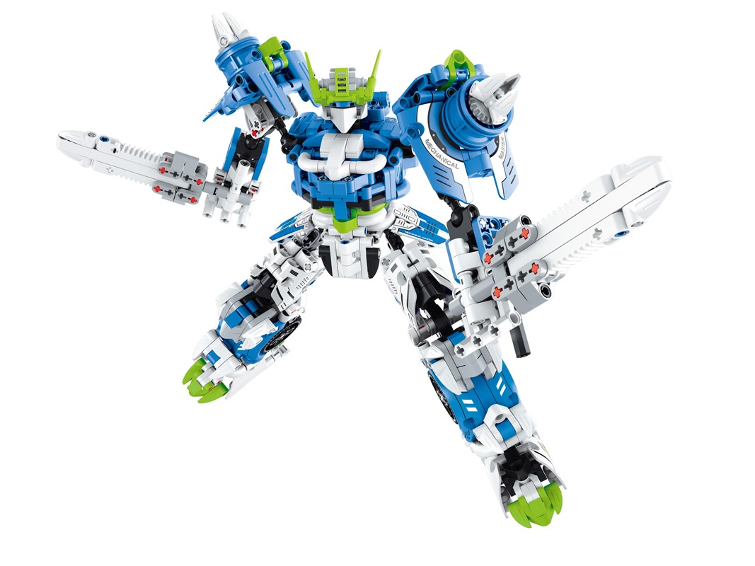 Soldado Mecanico Azul 941 Piezas - Juego de Construccion - iMMaster - Imagen 2