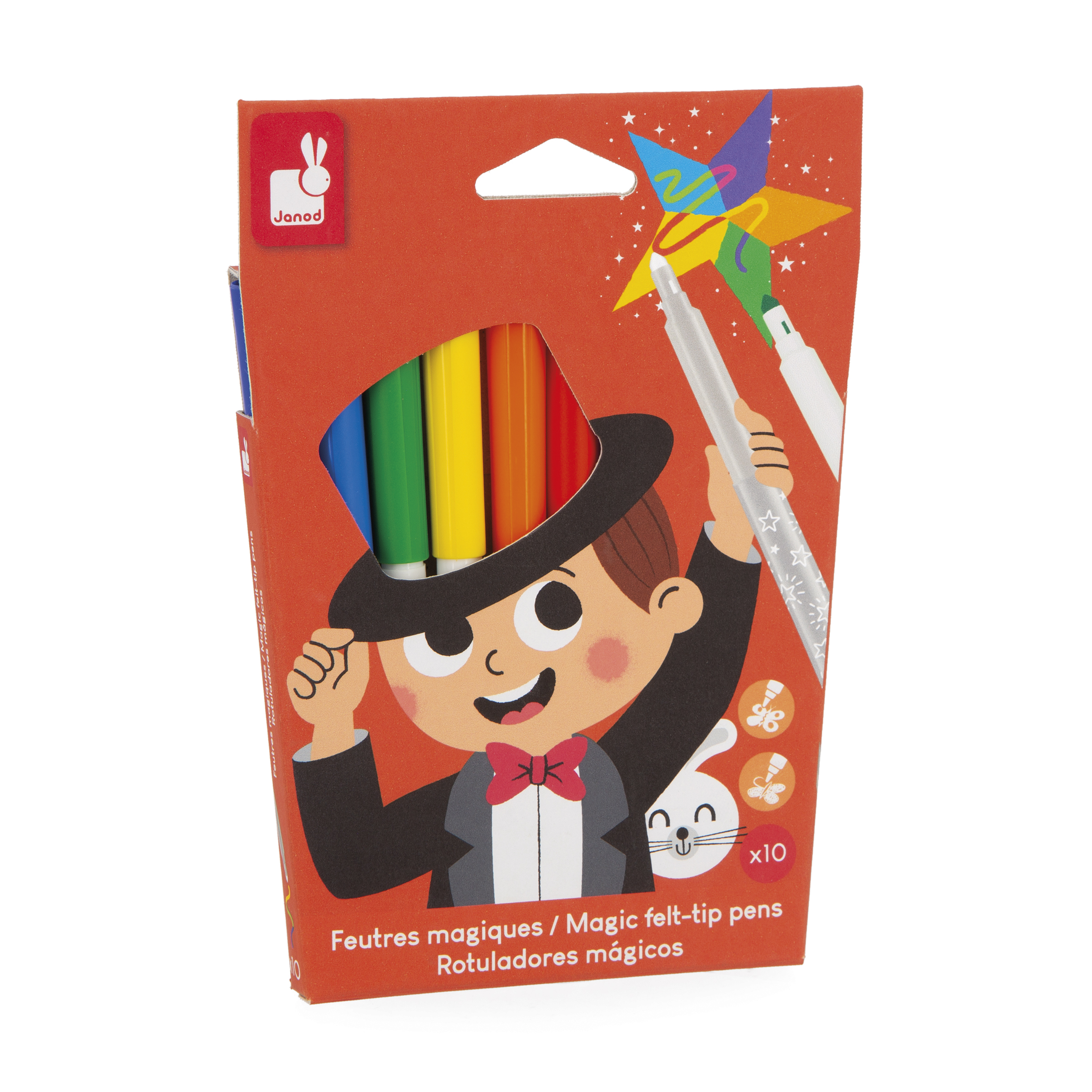 Rotuladores Magicos 10 unidades - Janod