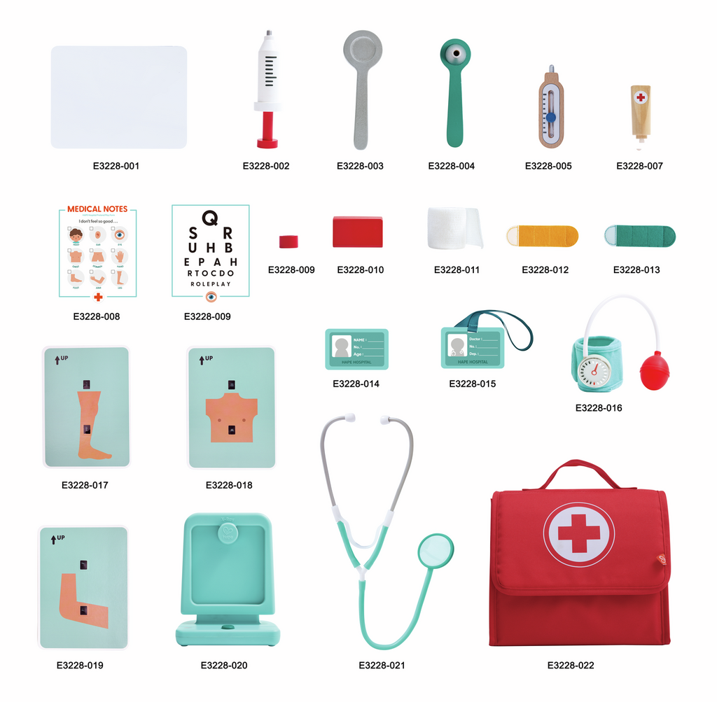 Juego Medico Del Pequeño Doctor - Juego Simbolico Hape - Imagen 3