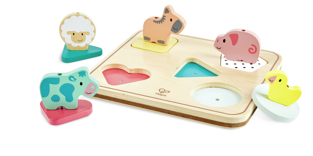 Puzzle Con Sonido Animales Tom - Hape - Imagen 2