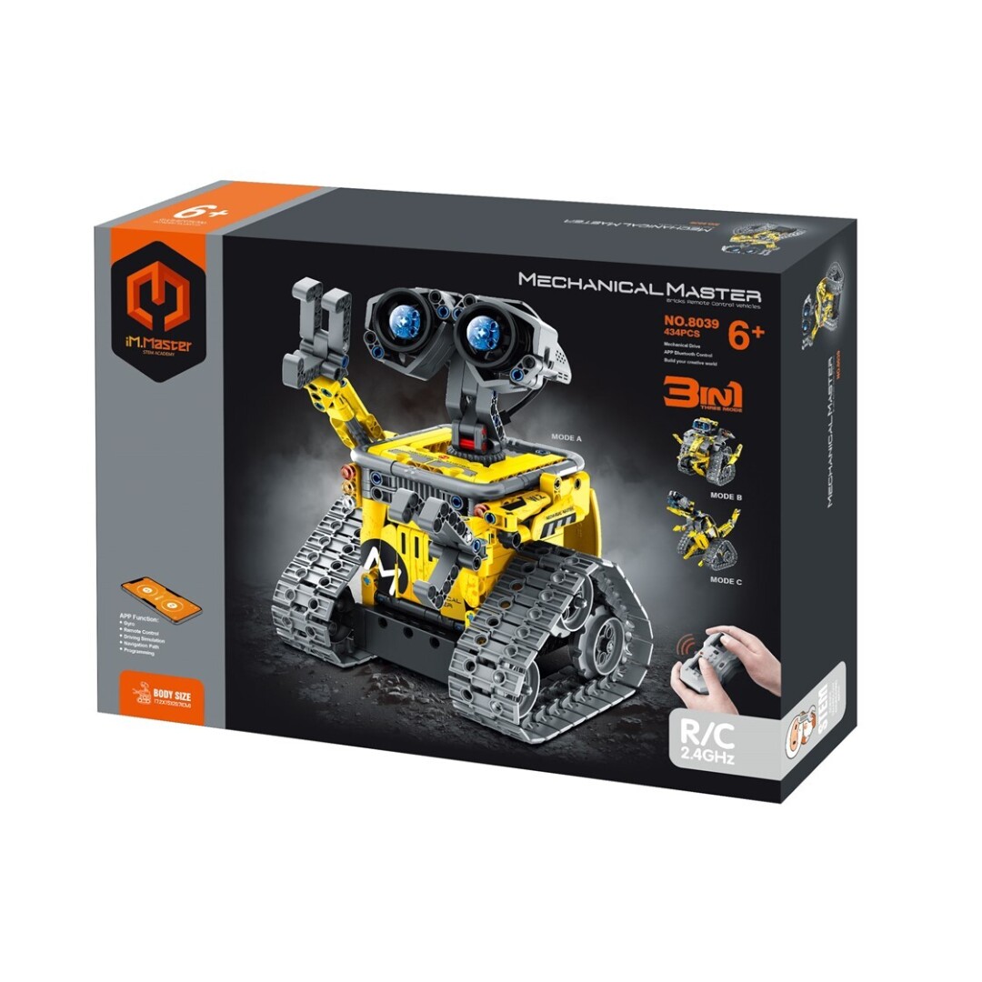 iMMaster Robot App 3 en 1 - 430 piezas. - Juego De Construccion - iMMaster