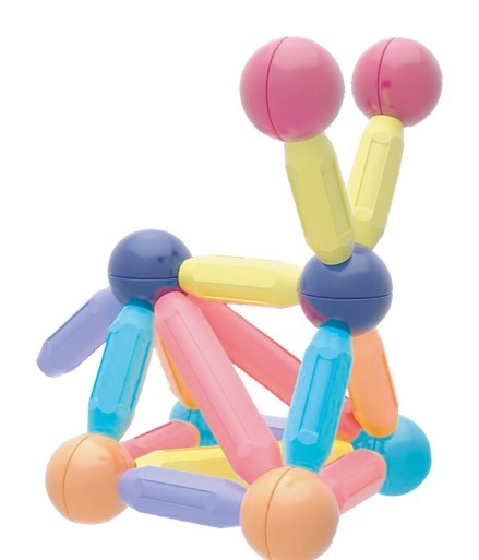 Imabars Baby 24 Pzas - Juego De Construccion - Imanix - Imagen 2