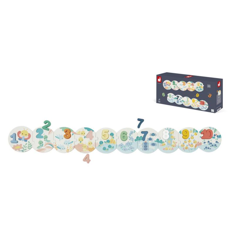 Puzzle Educativo Mis Primeros Numeros - Janod - Imagen 2