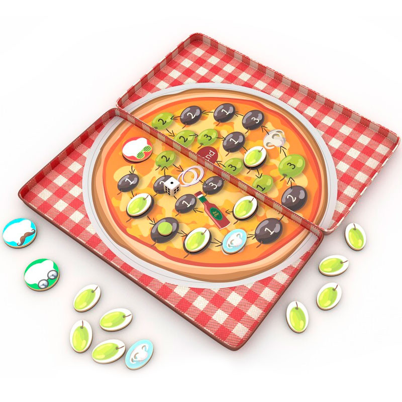 Rally Pizza Magnetico - Juego De Viaje - Imagen 2