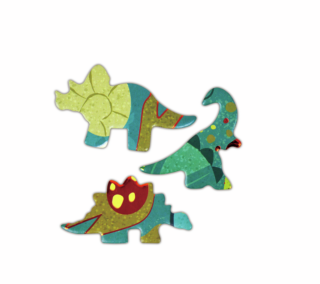 Puzzle Brillante Dinosaurios 200 pzas - Hape - Imagen 2
