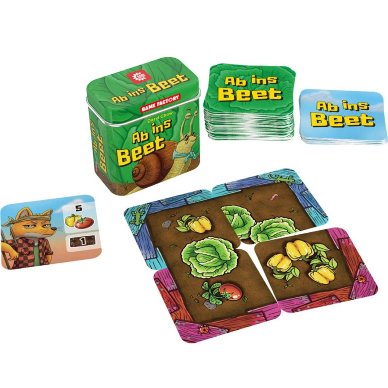 Al Huerto - Mini Lata Juego de Viaje - Imagen 2