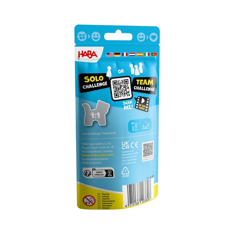 Stacking Challenge Animales - Haba - Imagen 3