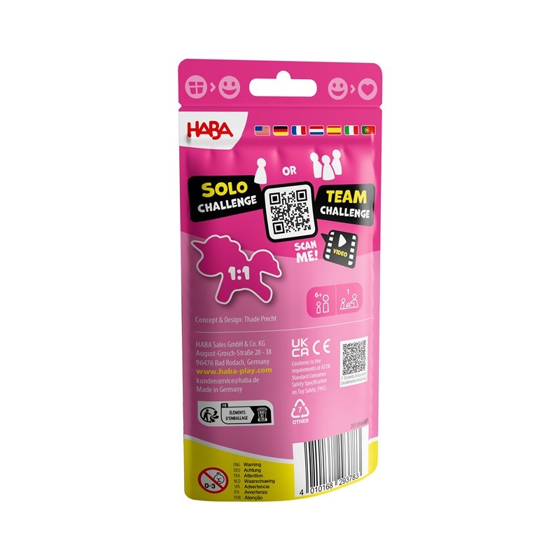 Stacking Challenge Unicornios - Haba - Imagen 3