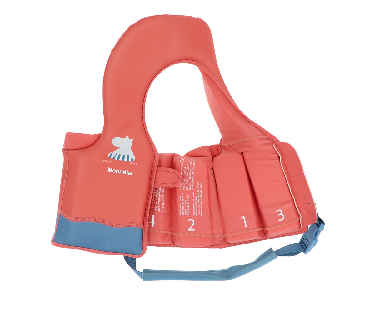 Chaleco Flotador Aprendizaje Hippos Talla 1 a 2 años - Tutete - Imagen 3