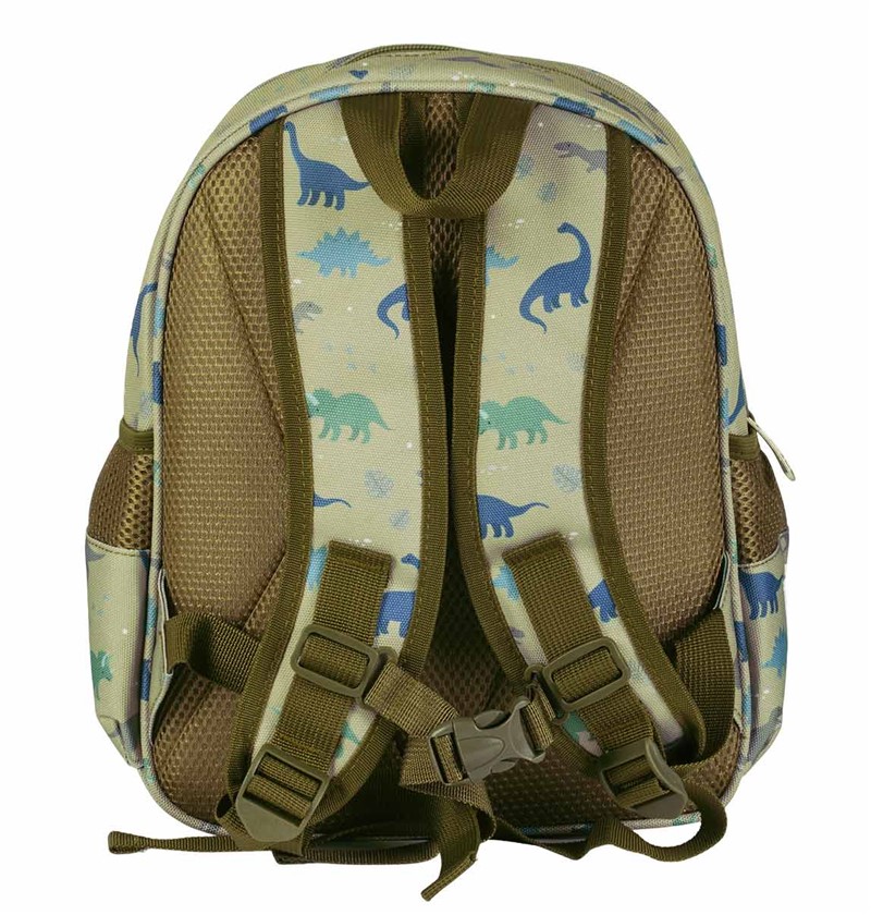 Mochila con Bolsillo Termico Dinosaurios - A Little Lovely Company - Imagen 2