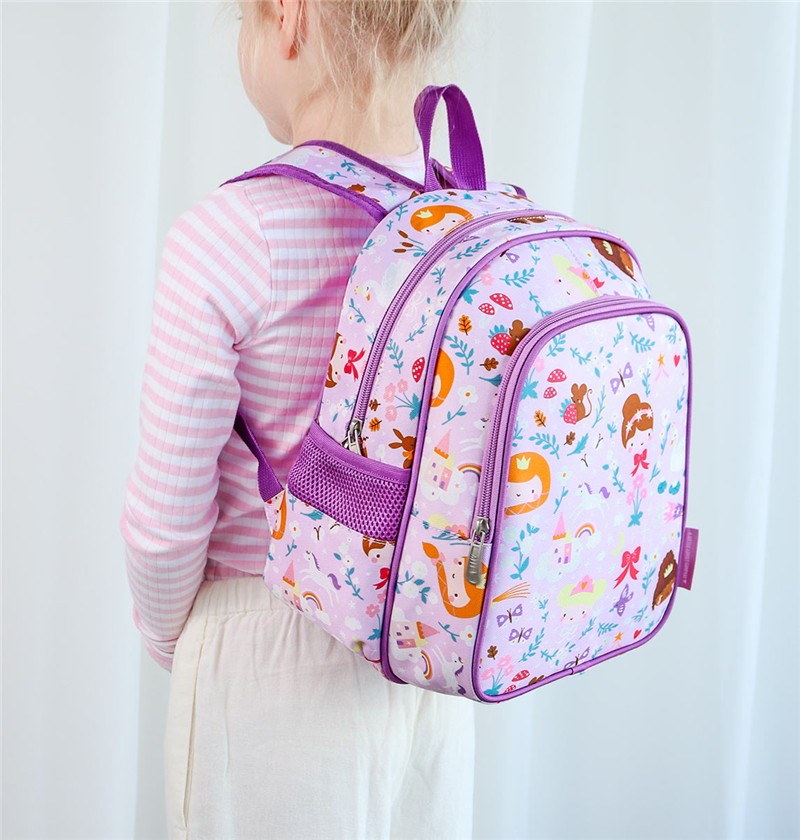 Mochila con Bolsillo Térmico Princesas – A Little Lovely Company - Imagen 3