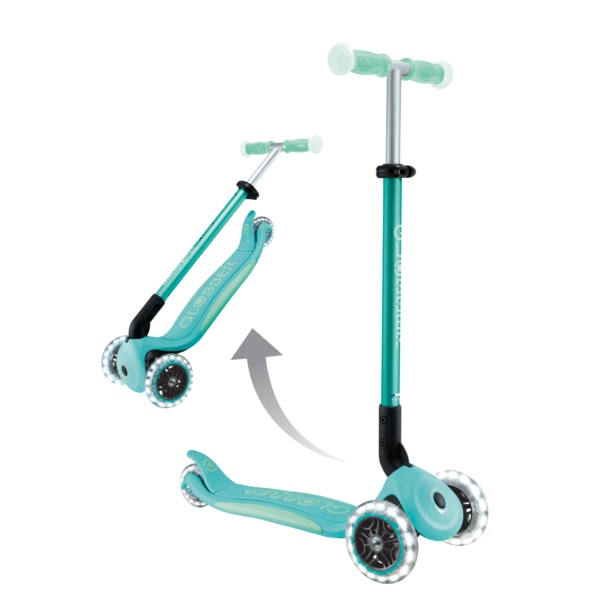 Patinete Elite Fluorescente Luces Mint - Globber - Imagen 5